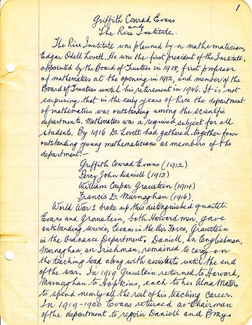 Bray Statement page 1